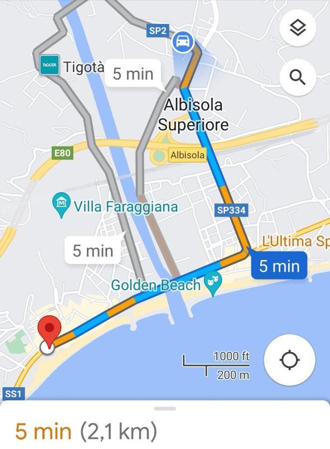 Albisola Bed And Breakfast Albisola Superiore Ngoại thất bức ảnh